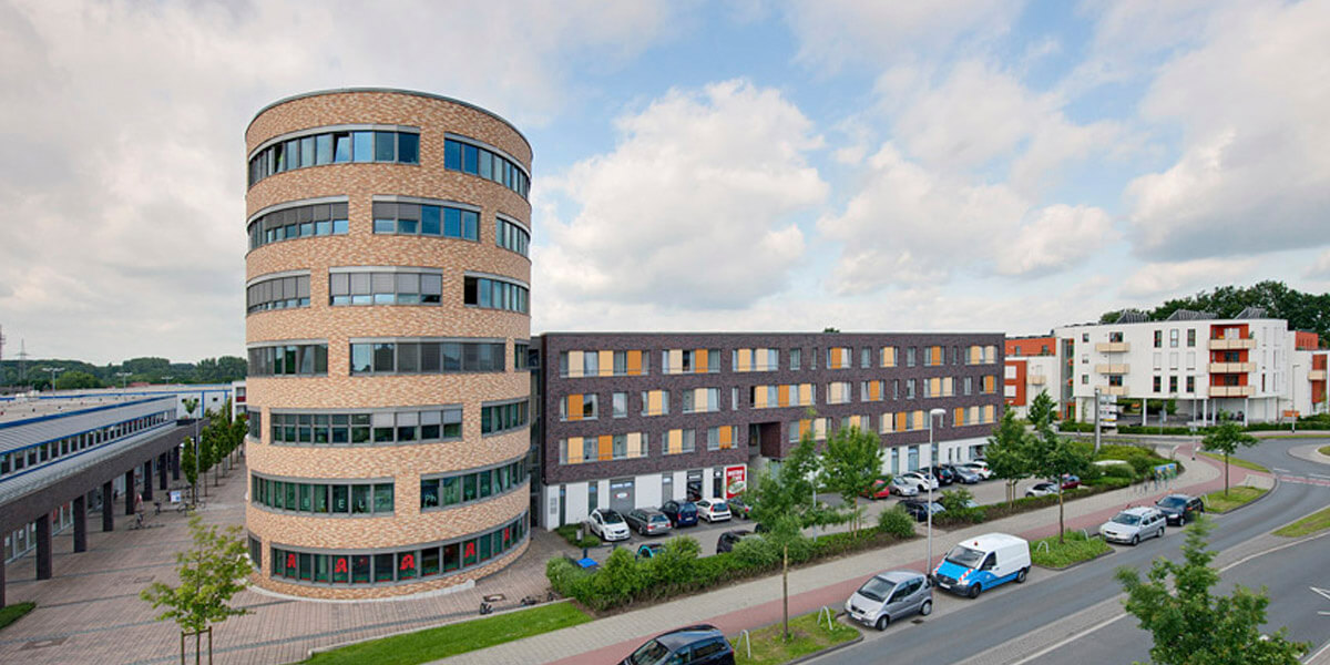 Rundes Dach in Münster