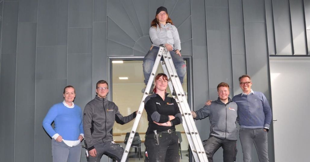 Große Handwerkskunst an der Wand